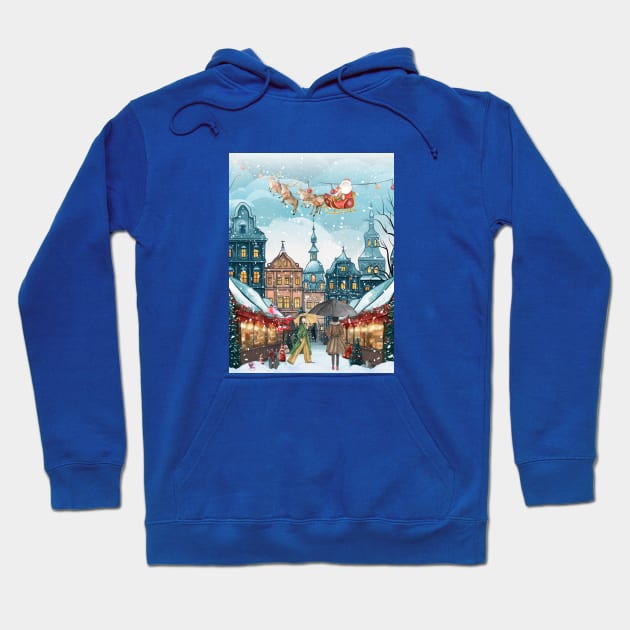 Christmas market Hoodie by Viper Unconvetional Concept